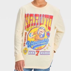 Naruto graphic long-sleeve T-shirt